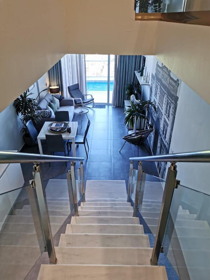 Duplex Maisonette With Heated P-Pool And Jacuzzi Saint Julian's Εξωτερικό φωτογραφία